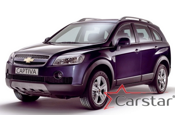 Автомобильные коврики EVA 3D для Chevrolet Captiva 3 ряда (2006-2011)
